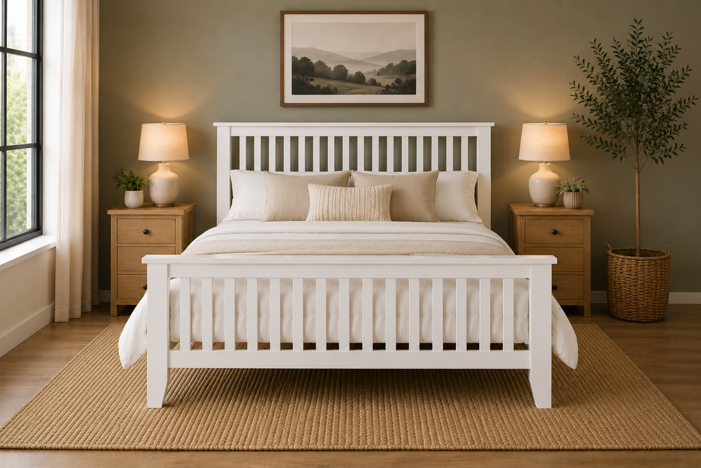 Stamford White Pine Bed