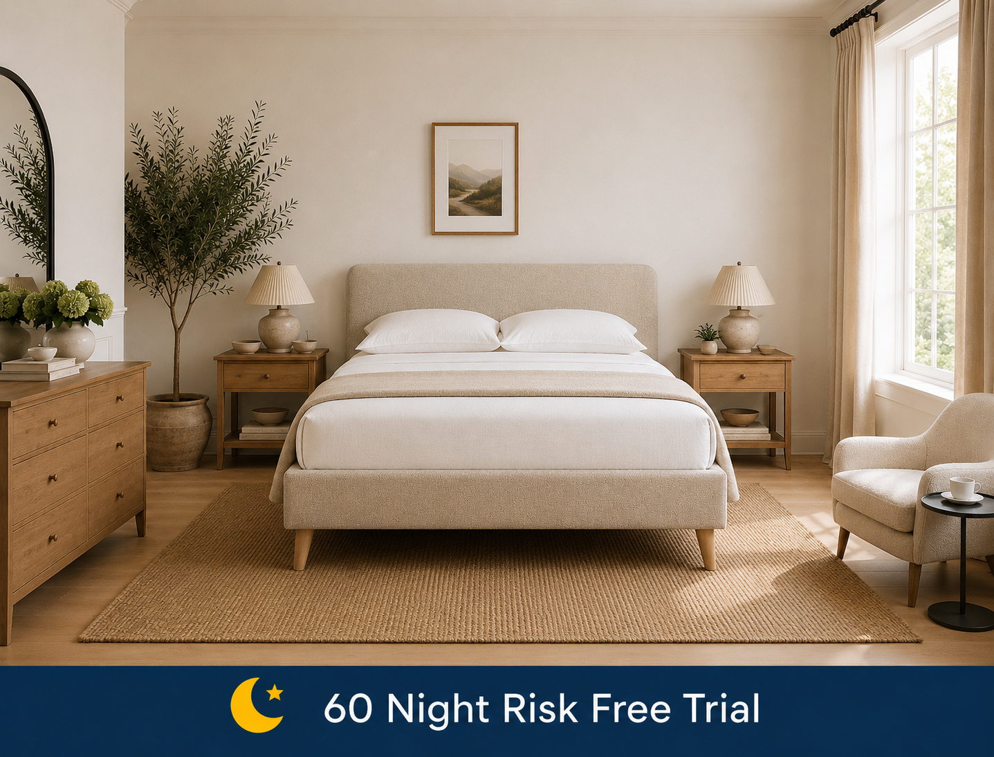 100% Organic Lowden Hemp Bed