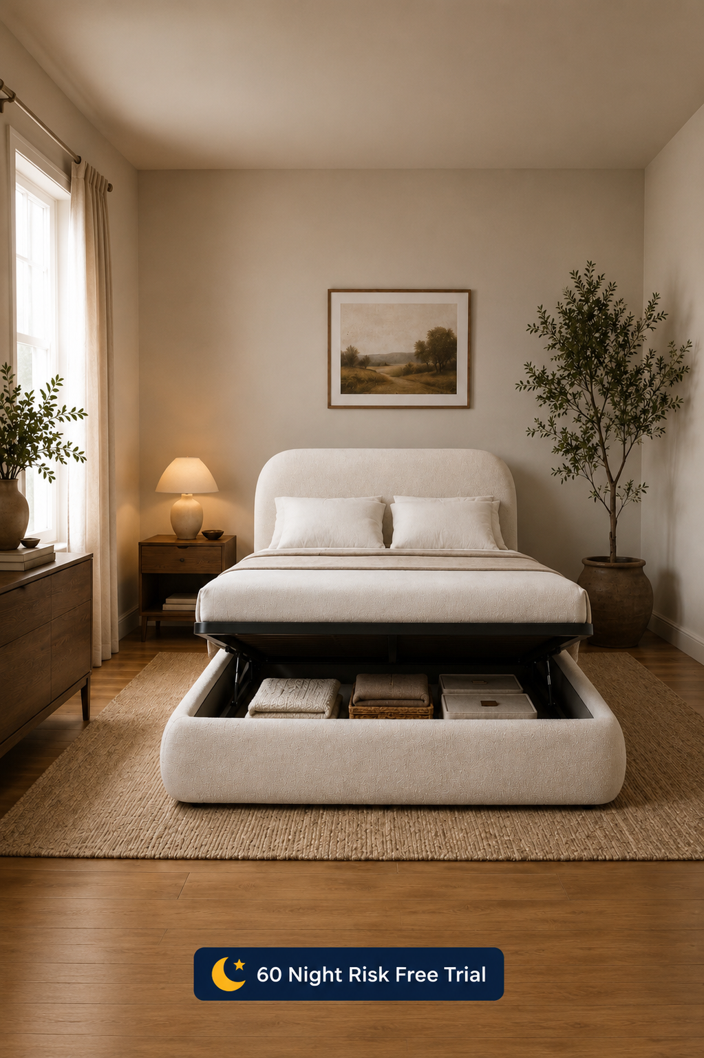 100% Organic Kempton Hemp Bed