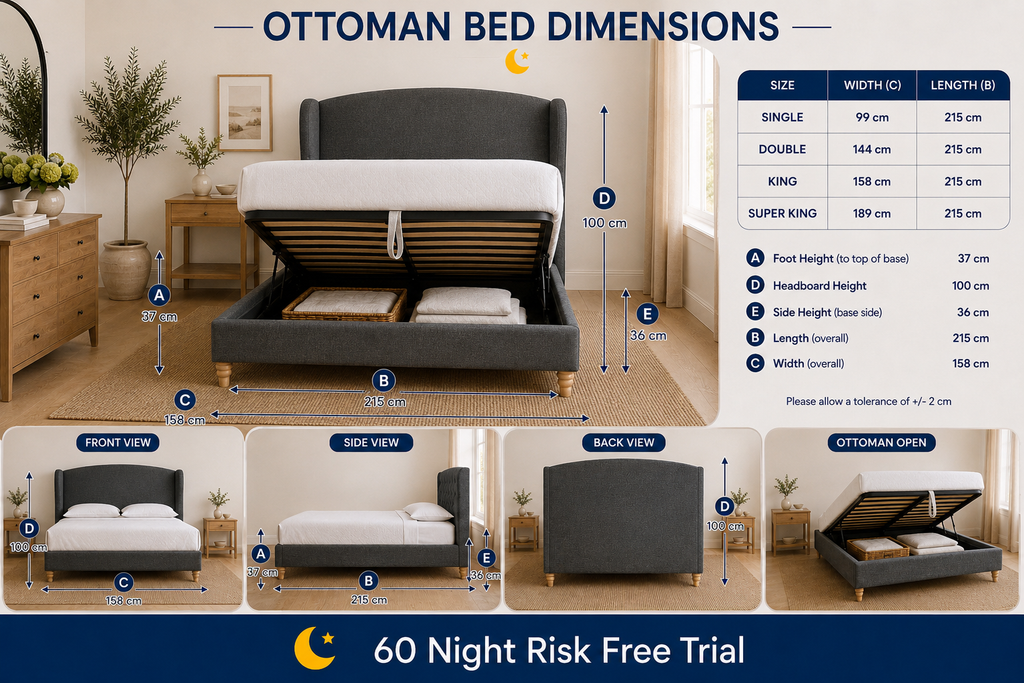 100% Organic Hollie Hemp Bed