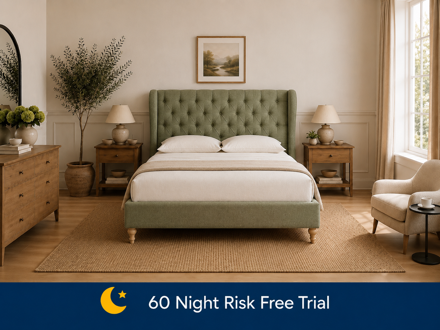 100% Organic Grace Hemp Bed