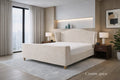 Cream Spice Royale Bed