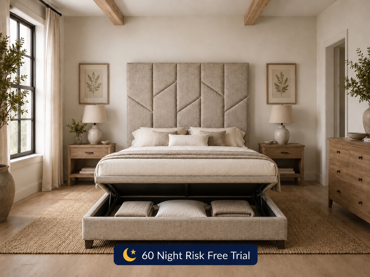 100% Organic Stamford Hemp Bed
