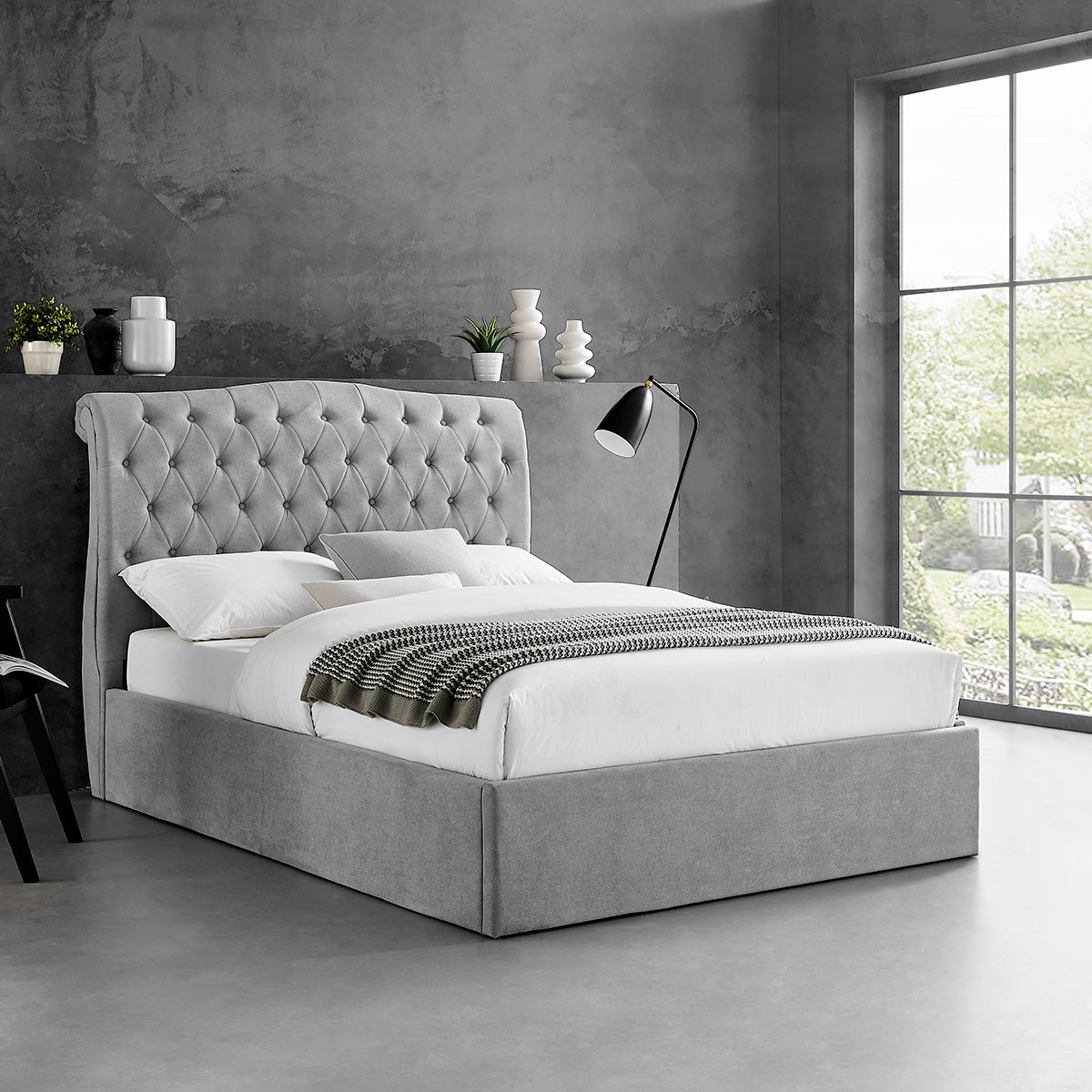 Dijon Light Grey Storage