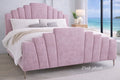 Pink Plush Inya Bed