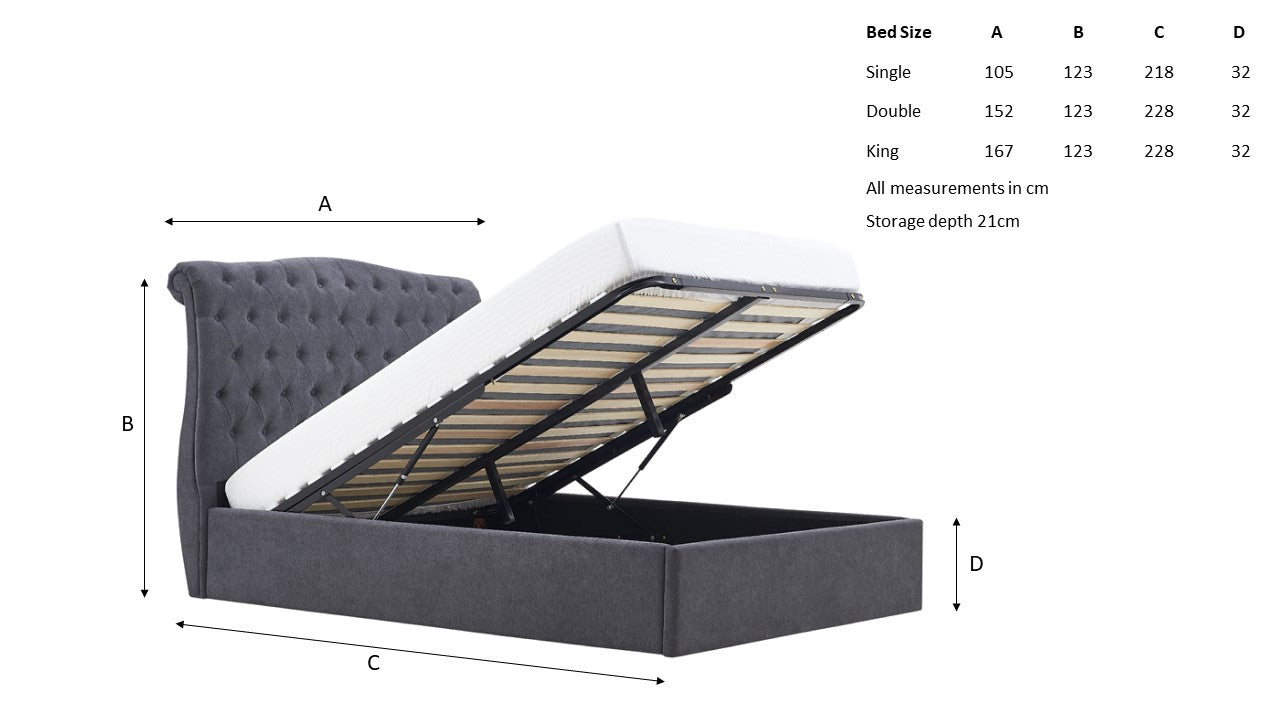 Dijon Light Grey Storage