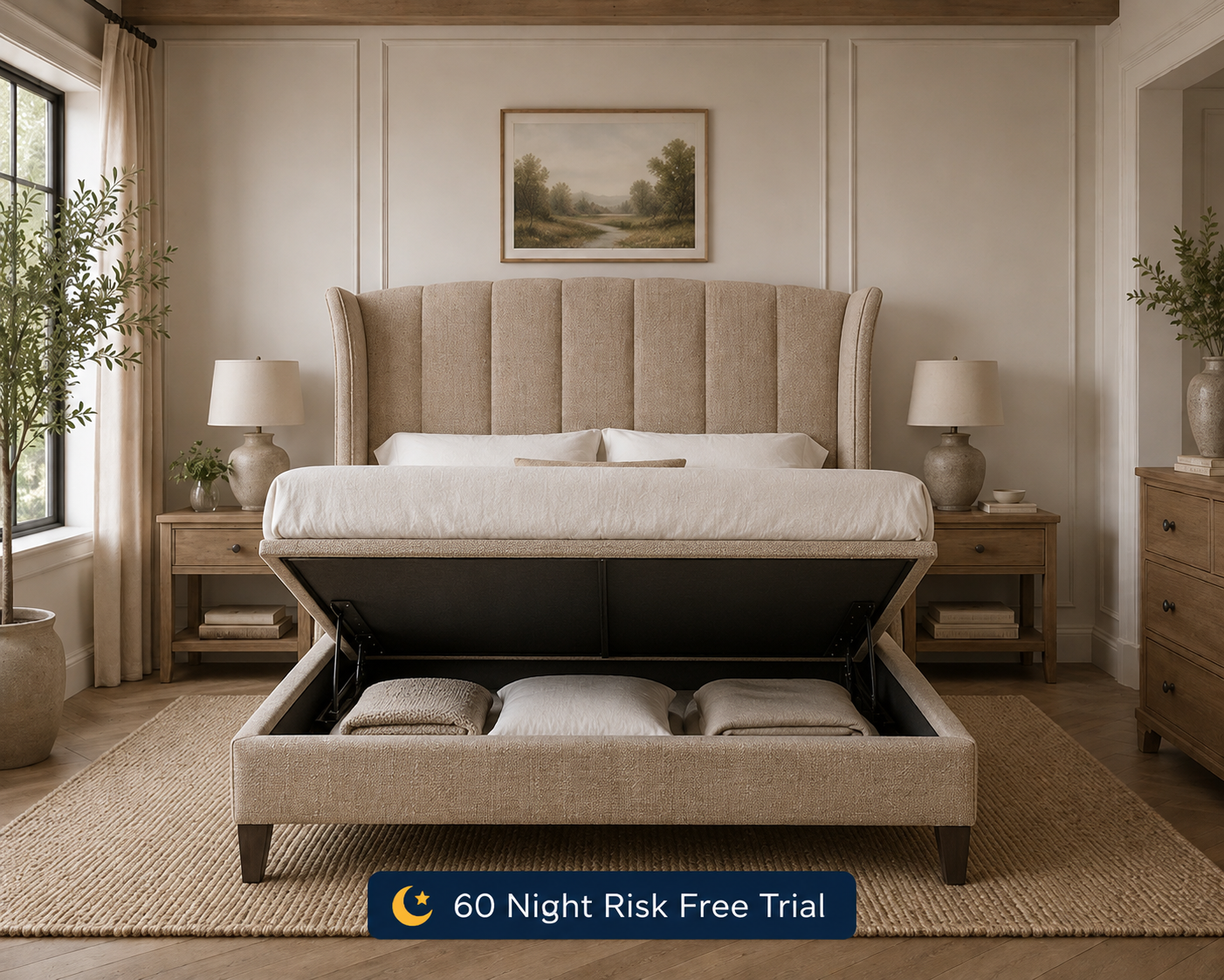 100% Organic Katy Hemp Bed