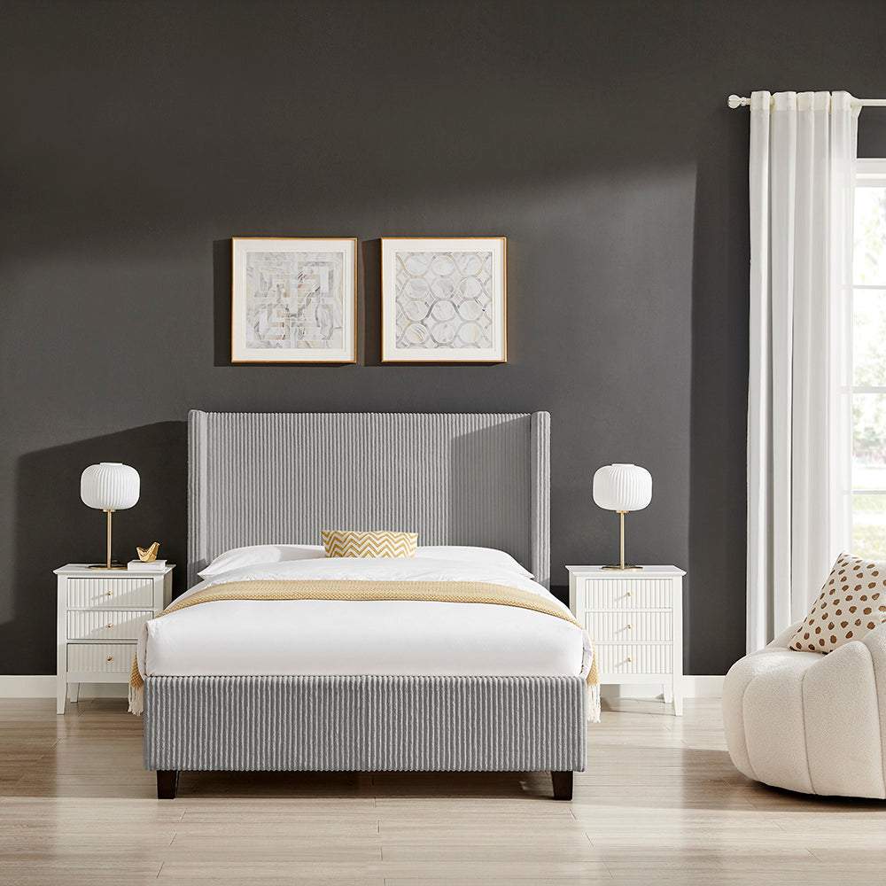 Antibes Cord Grey