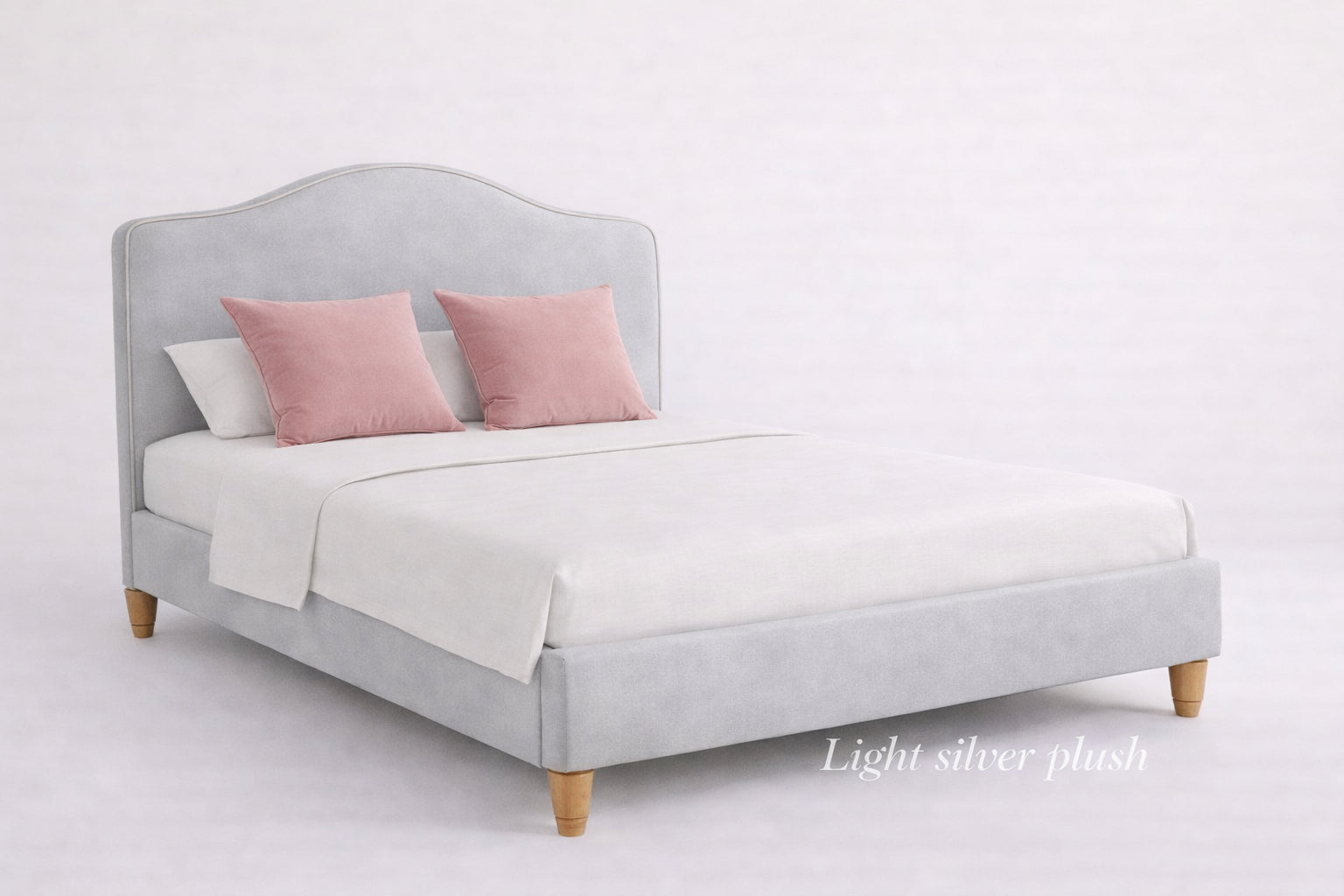 Light Silver Plush Curve Low End