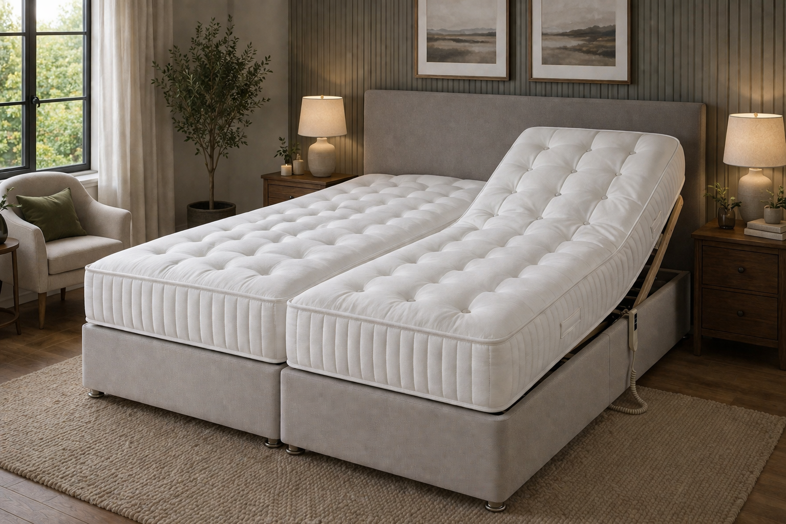 Cousins Electric Adjustable Bed Base