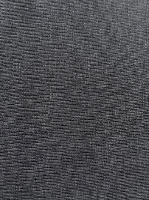 DAMA - Charcoal / Softened  Midweight Hemp Cloth