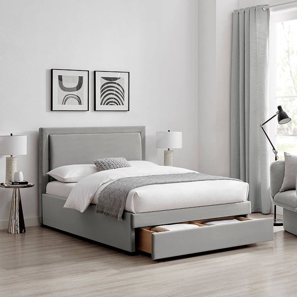 Lyon Drawer Bed Grey