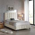 Strasbourg Square Ivory Boucle