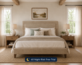 100% Organic Piped Hemp Bed