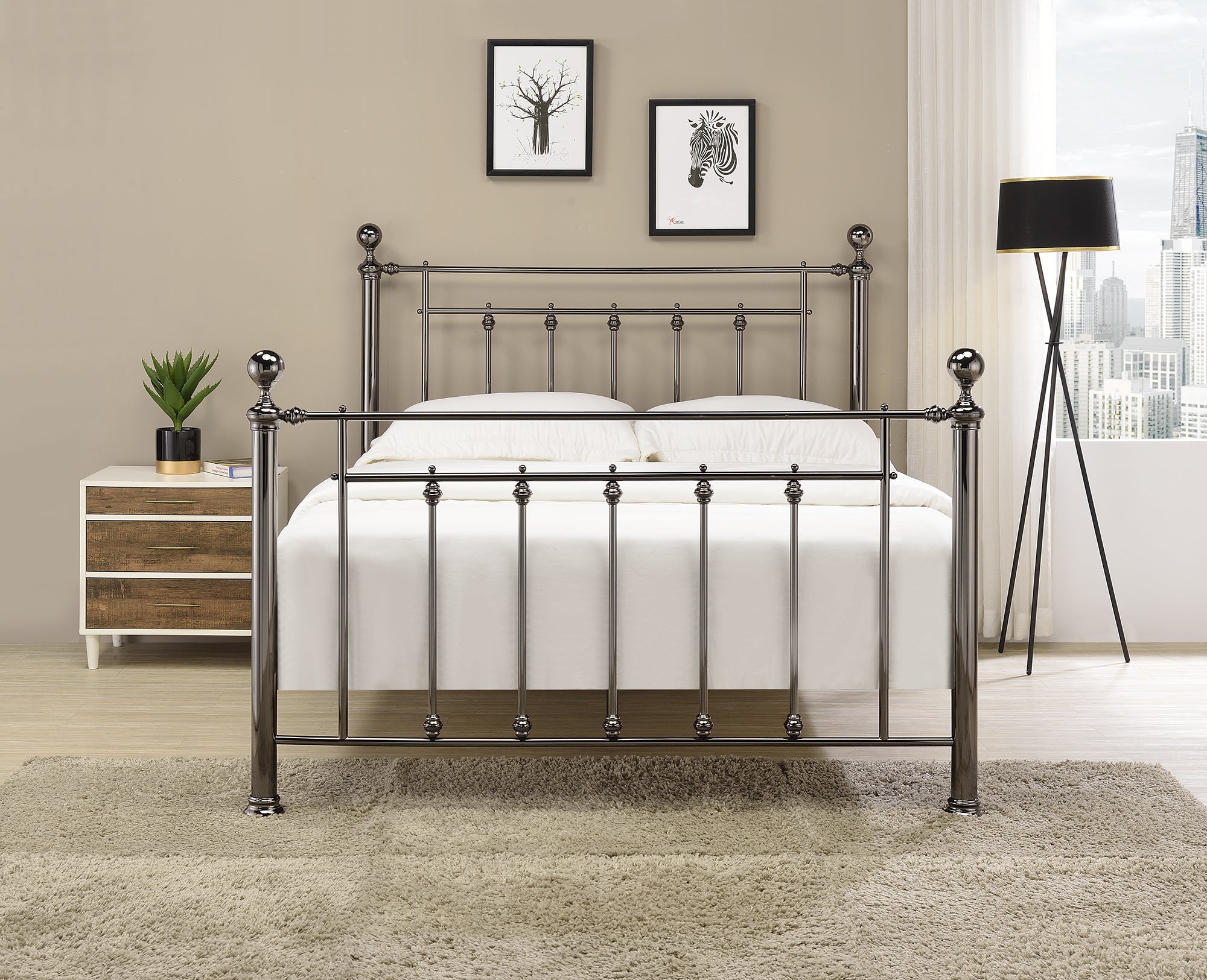 Nancy with Dual Finials