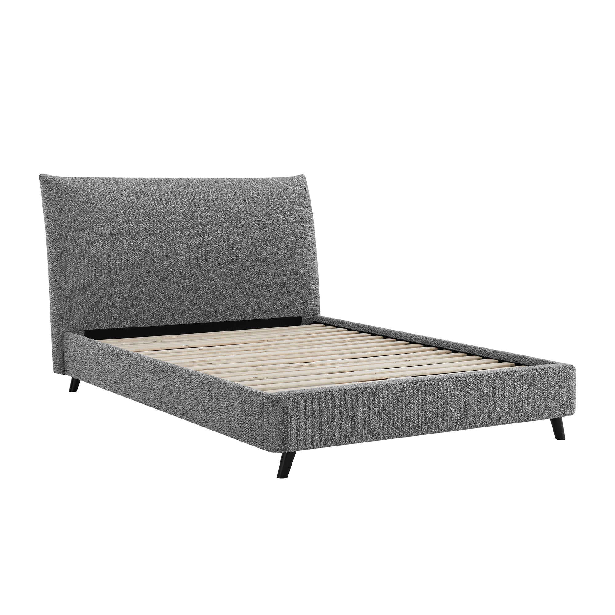 Caen Pillow Bed Dove Grey Boucle