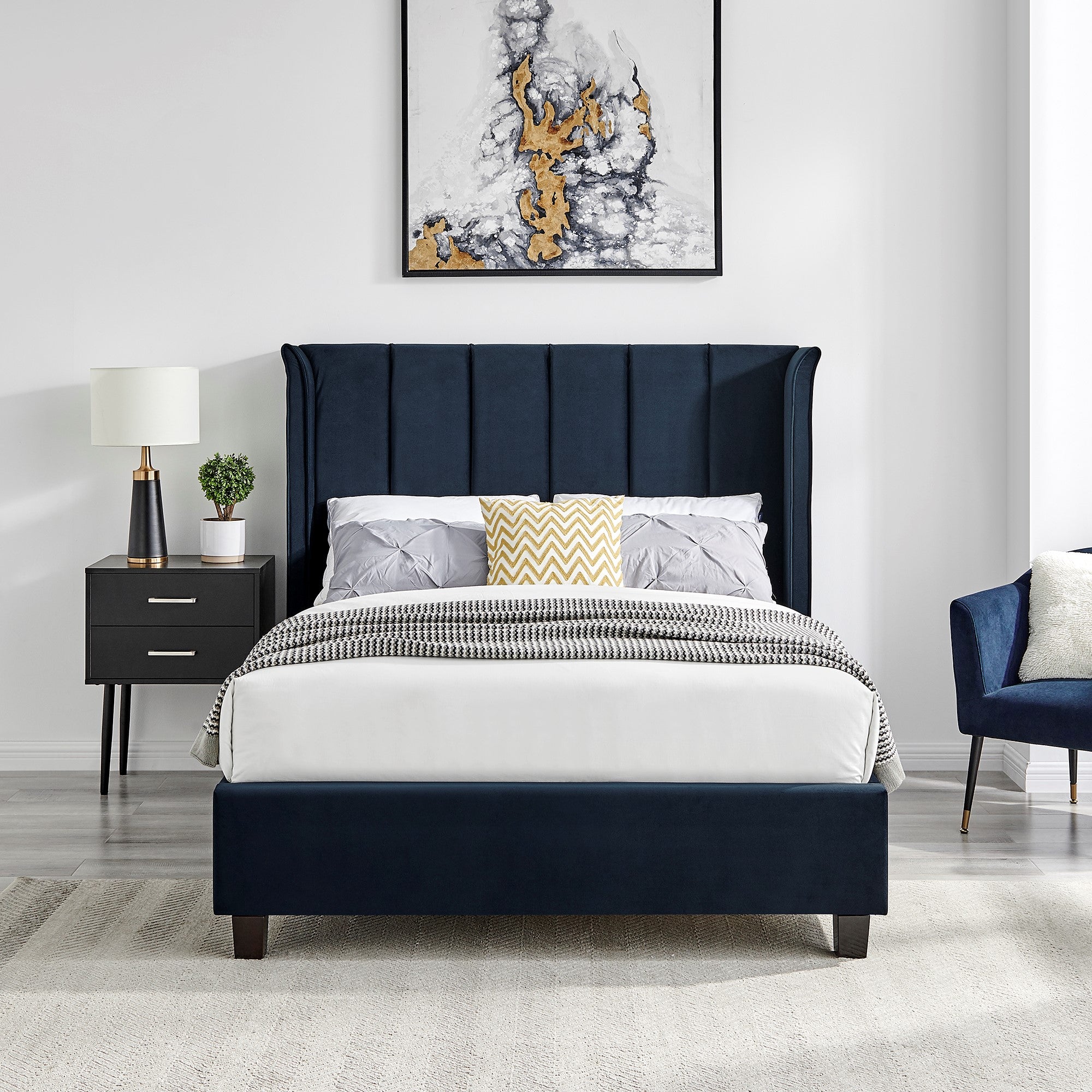 Limoges Navy Blue