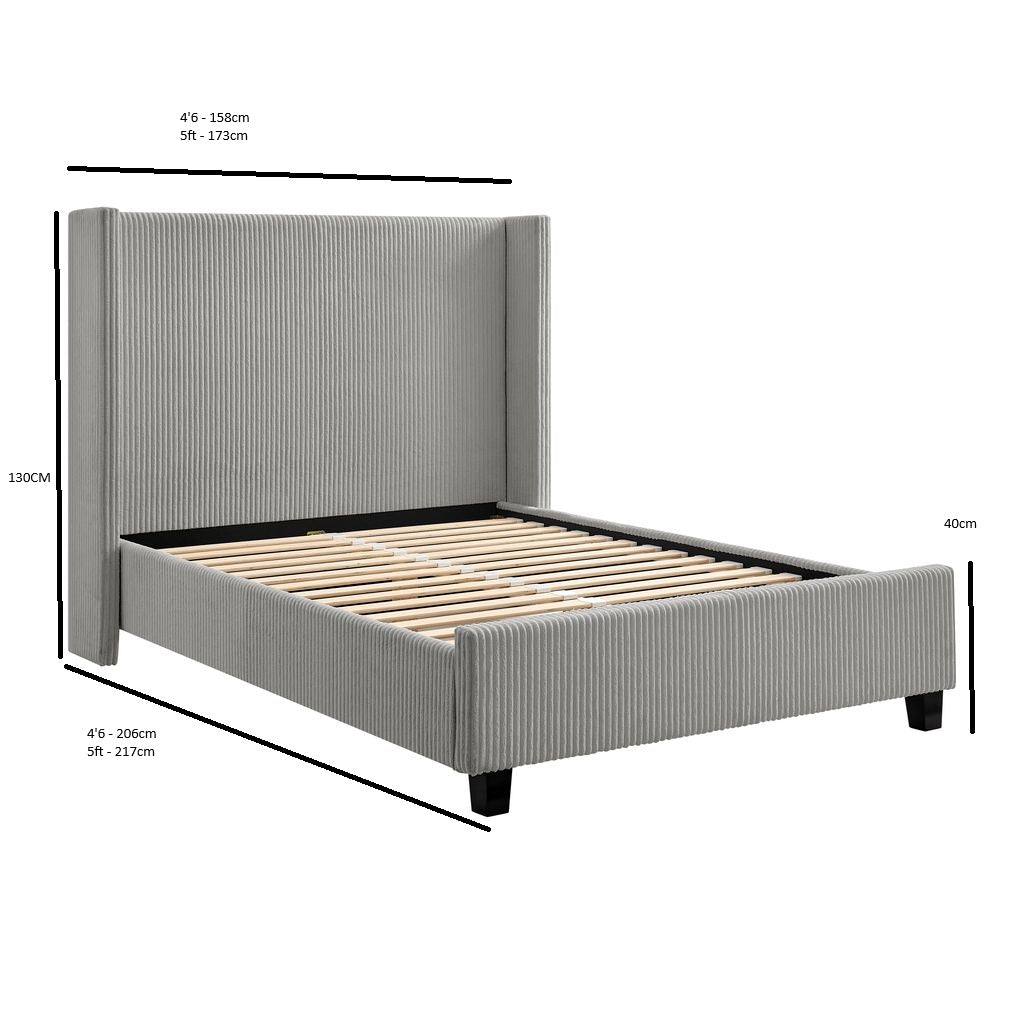 Antibes Cord Grey