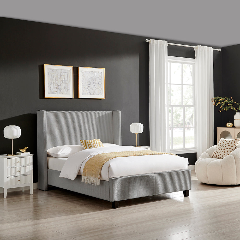 Antibes Cord Grey