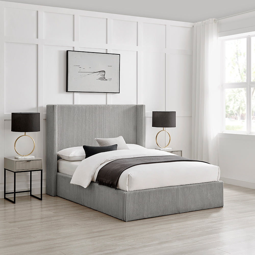 Cannes Cord Grey Storage