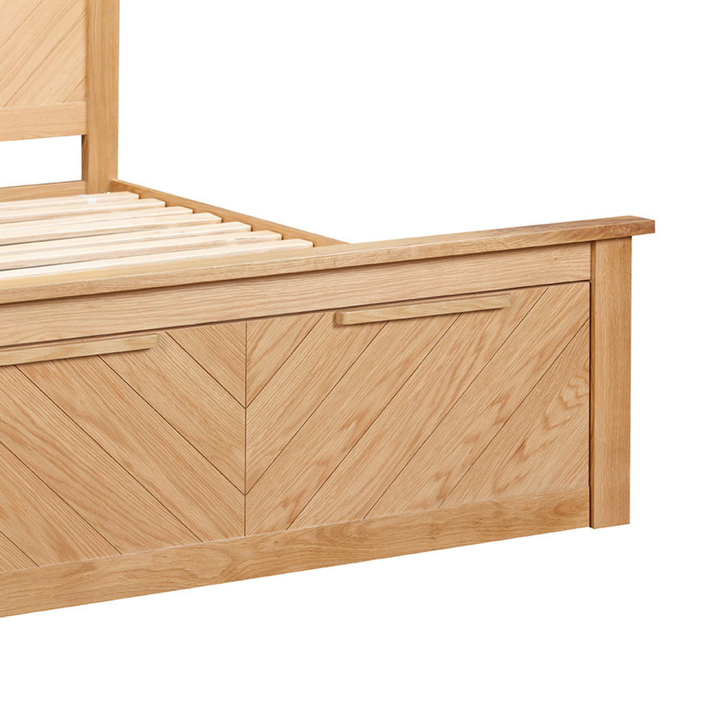 Saint Denis Oak with Drawers
