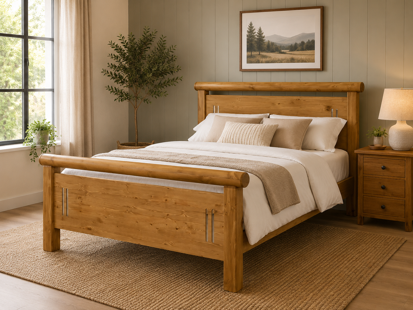 Hammond Pine Bed