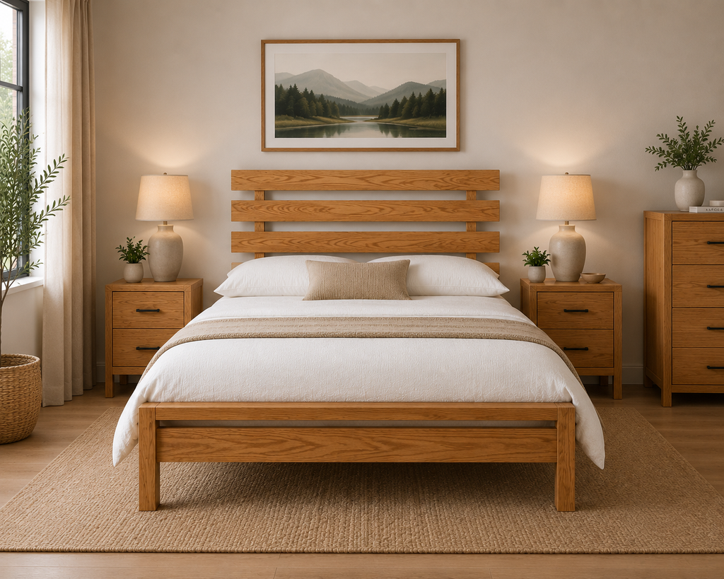 Toulouse Oak Bed