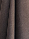 DAMA - Chocolate Brown  Midweight Hemp Cloth