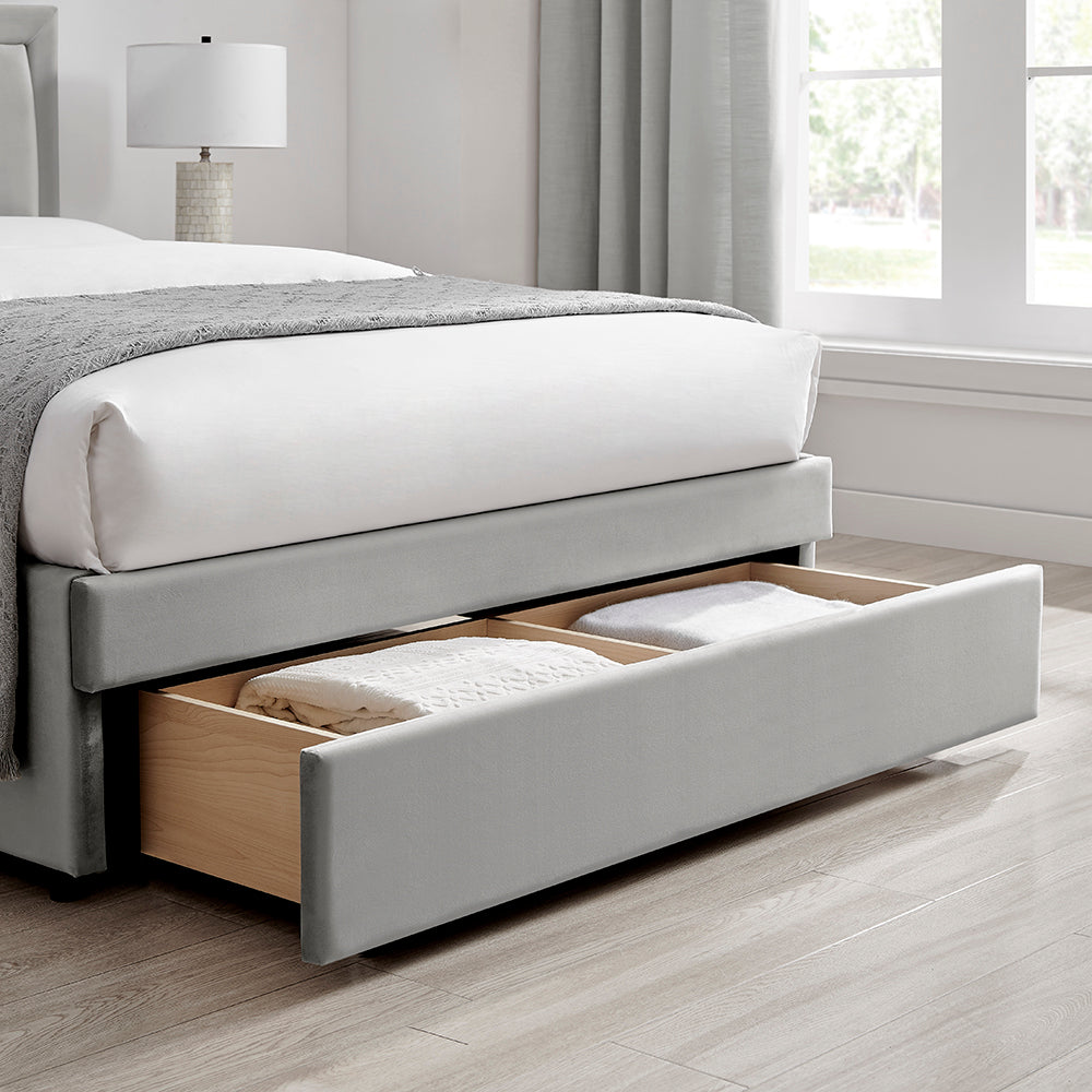 Lyon Drawer Bed Grey