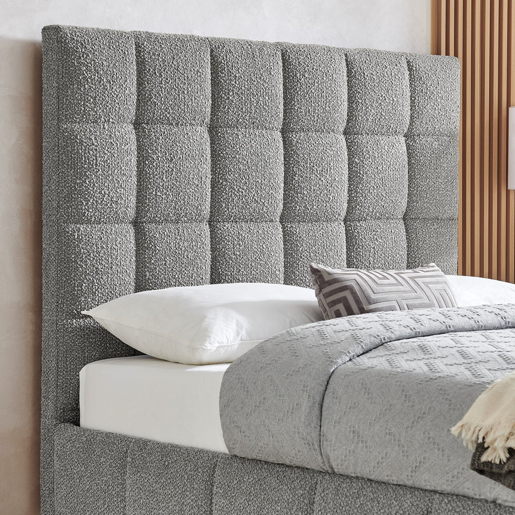Rennes Square Dove Grey Boucle