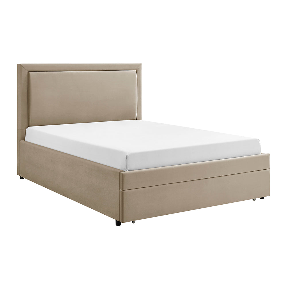 Paris Drawer Bed Taupe