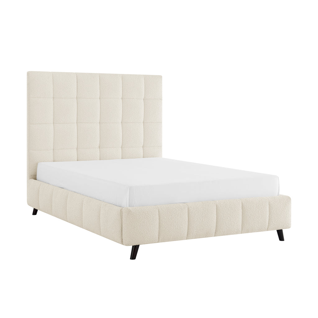 Strasbourg Square Ivory Boucle