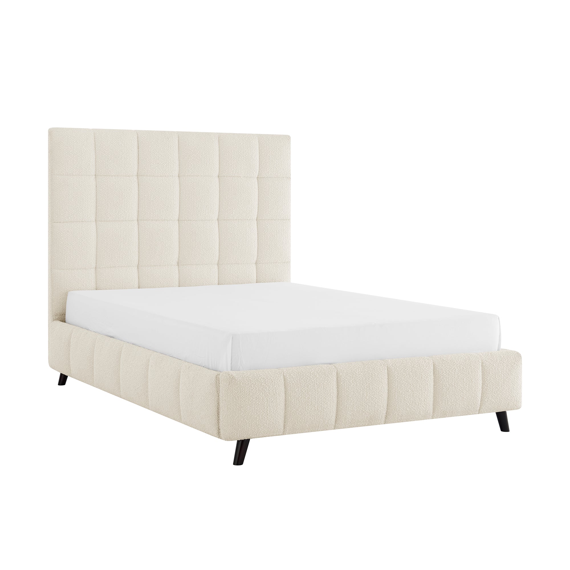 Strasbourg Square Ivory Boucle