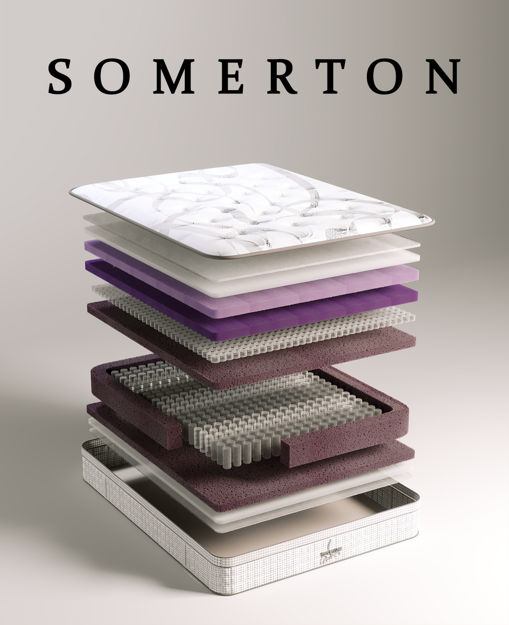 Somerton 3000 Pocket Spring Mattress