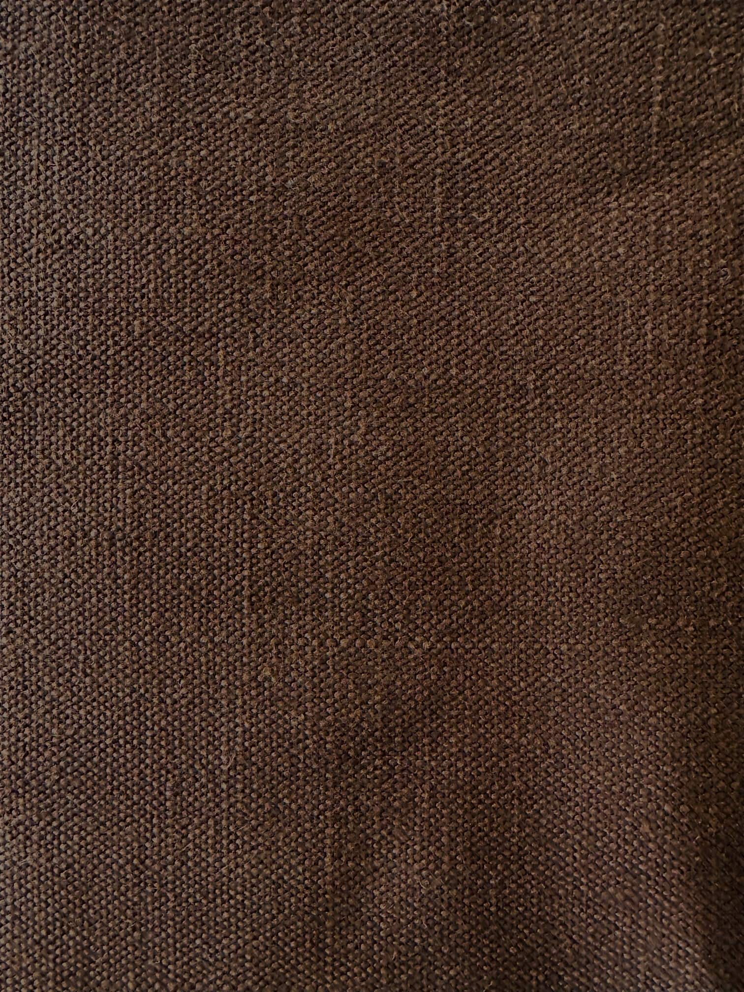Leaf & Loom TOR - Chocolate Brown  Heavyweight Hemp Canvas
