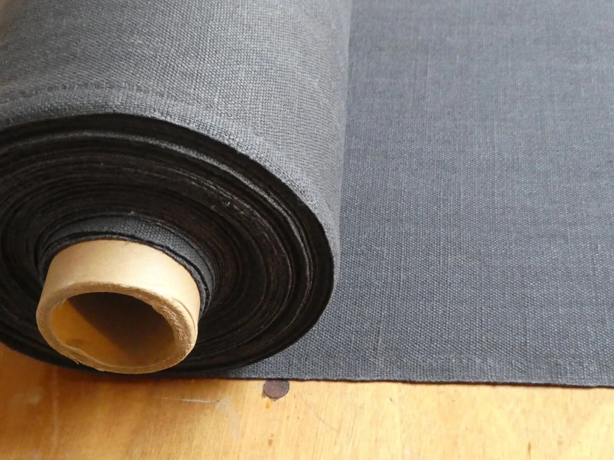 Leaf & Loom TOR - Charcoal  Heavyweight Hemp Canvas