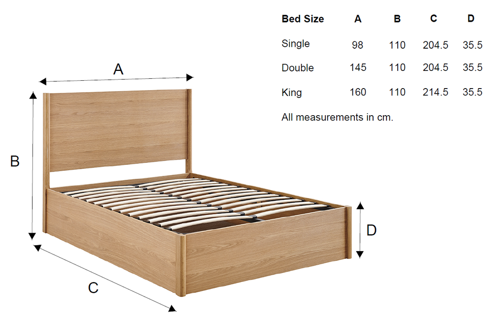 Jasmine Storage Bed